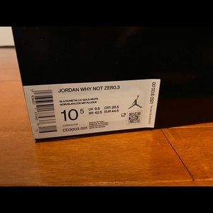 Jordan why not zero.3